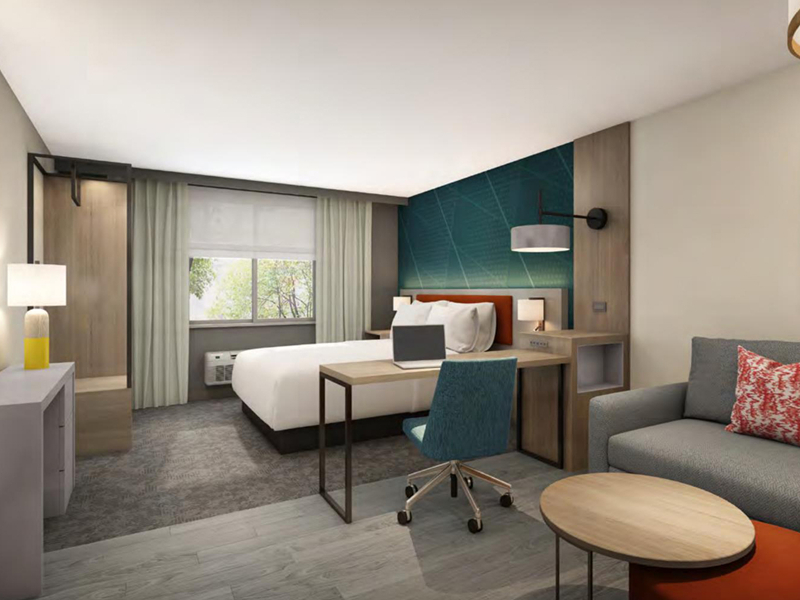 Mobília de quarto de hotel por atacado Comfort Rise &amp; Shine